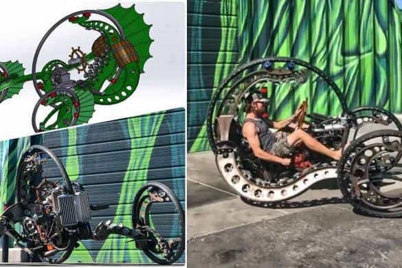 Release The Kraken ! Amazing Concept Trike by Head Turner Customs