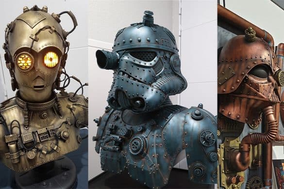 Star Wars Characters Revisited In Steampunk Style By French Artist